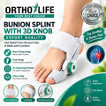 Bunion Splint with 3D Adjustment Knob – Foot Support & Correct