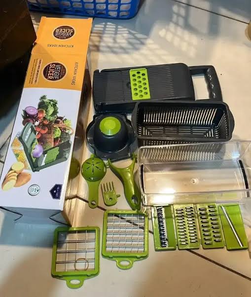 16-in-1 Multifunctional Vegetable Chopper | Smart Food Cutter, Slicer & Dicer